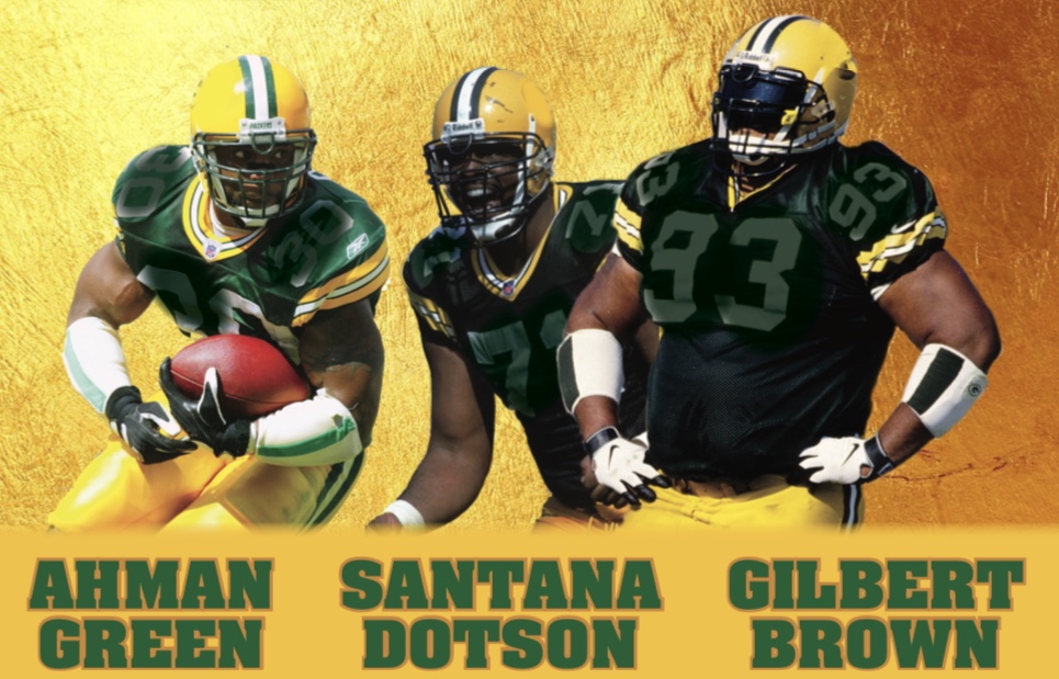 green dotson brown packers