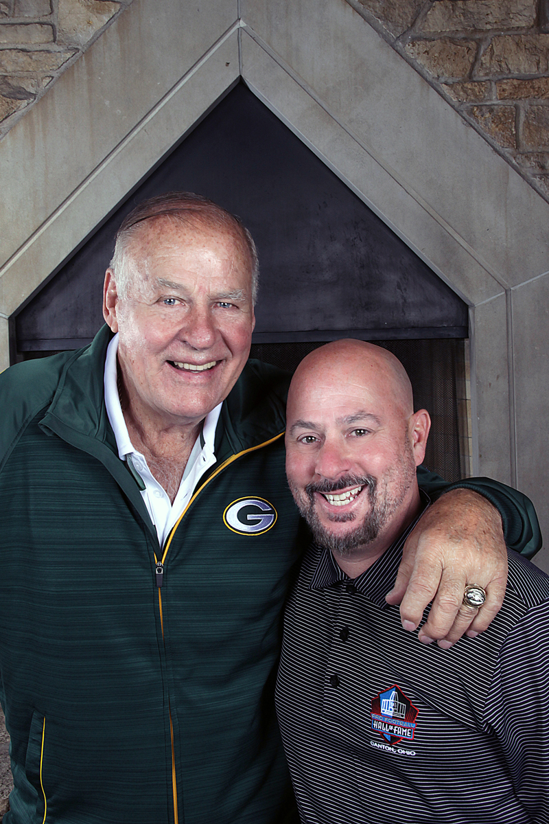 HOF Jerry Kramer and Mark Mayfield