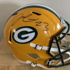 Packers JAIRE ALEXANDER FS Replica Autographed Helmet Ja$ - Mayfield Sports  Marketing