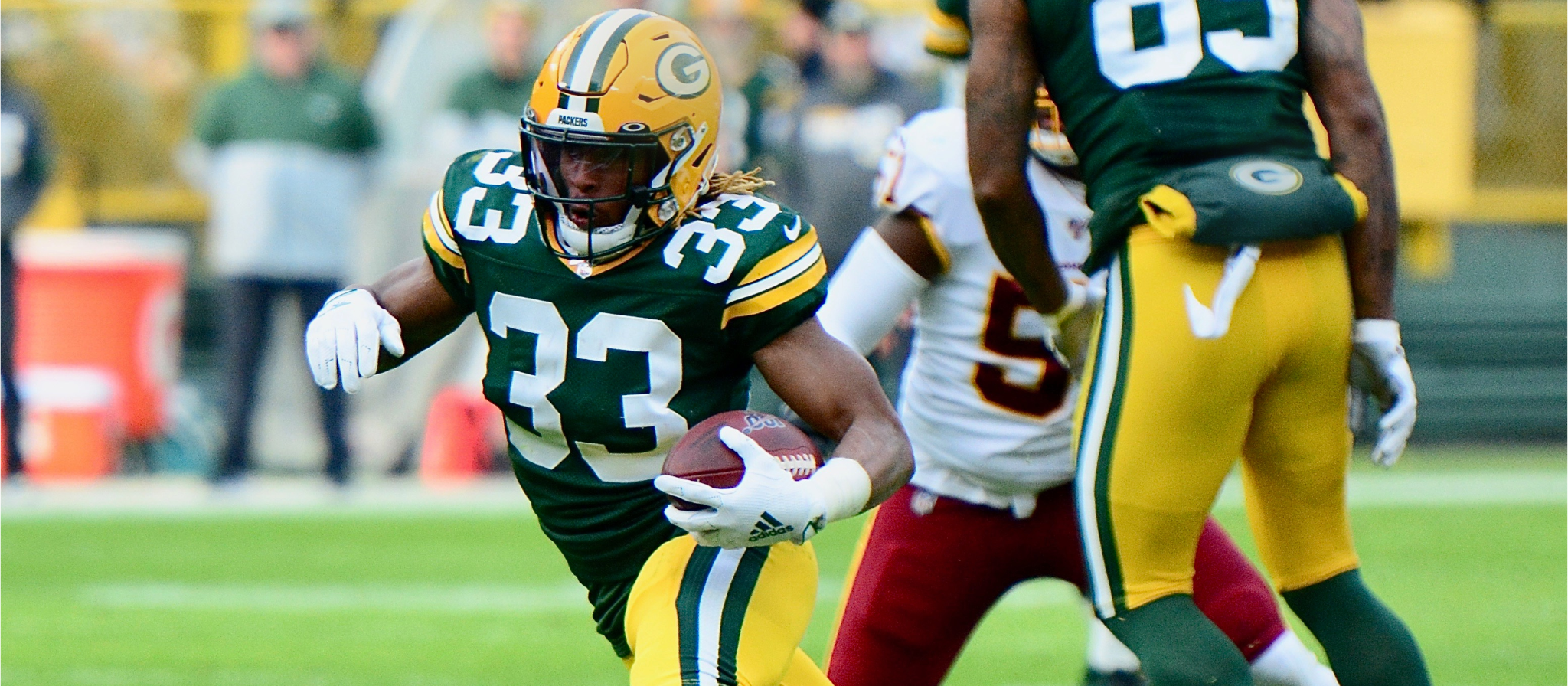 Aaron Jones nominated for Walter Payton NFL Man of the Year Award